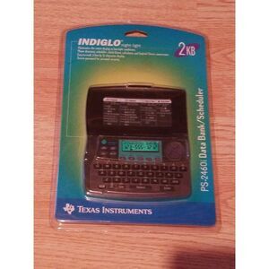 Texas Instruments PS-2460i Indiglo Data Bank/Scheduler/Calculator/Alarm 2 KB New
